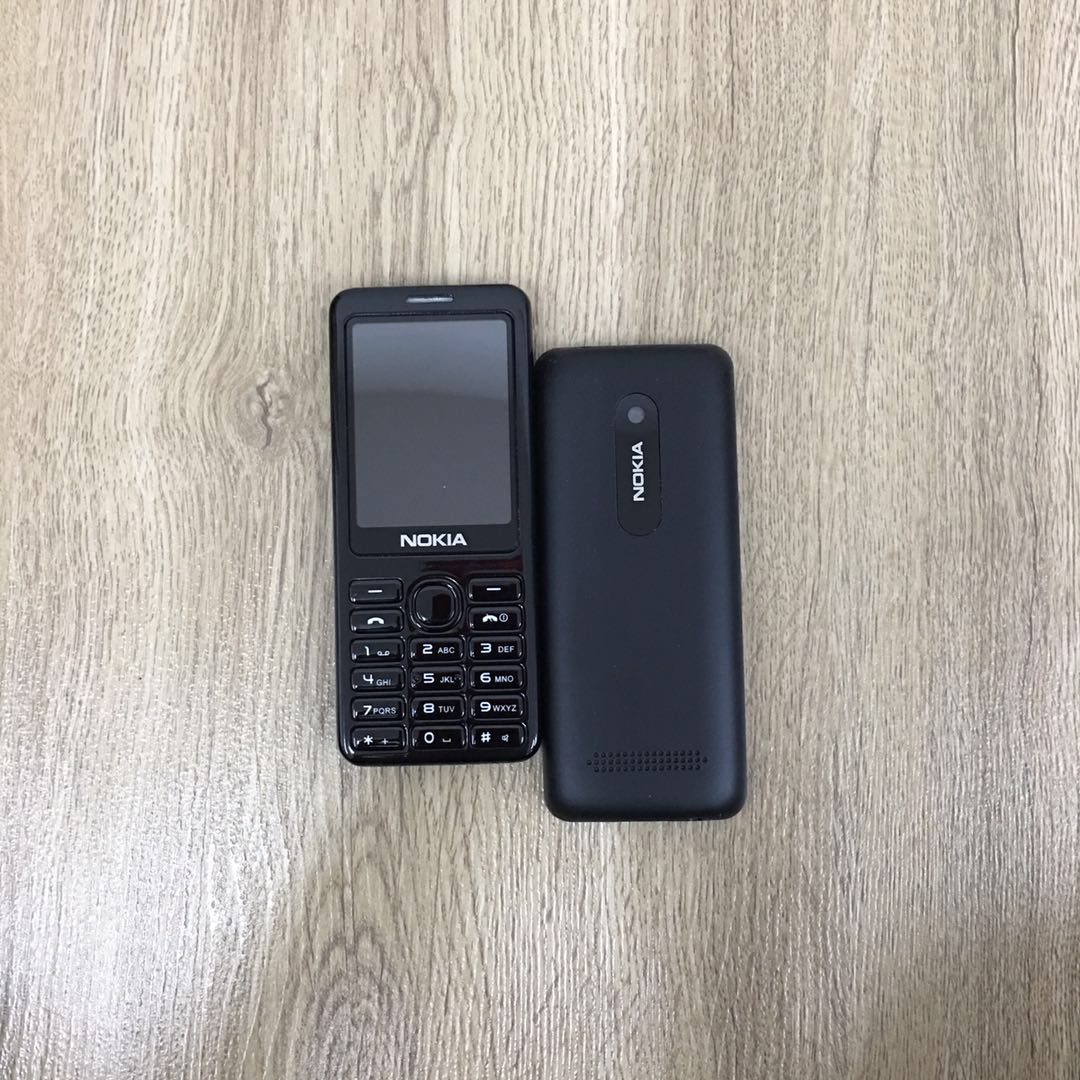 (Black)Nokia 206 DUAL SIM IMPORT REFURBISHED 95% NEW(Ready Stock)